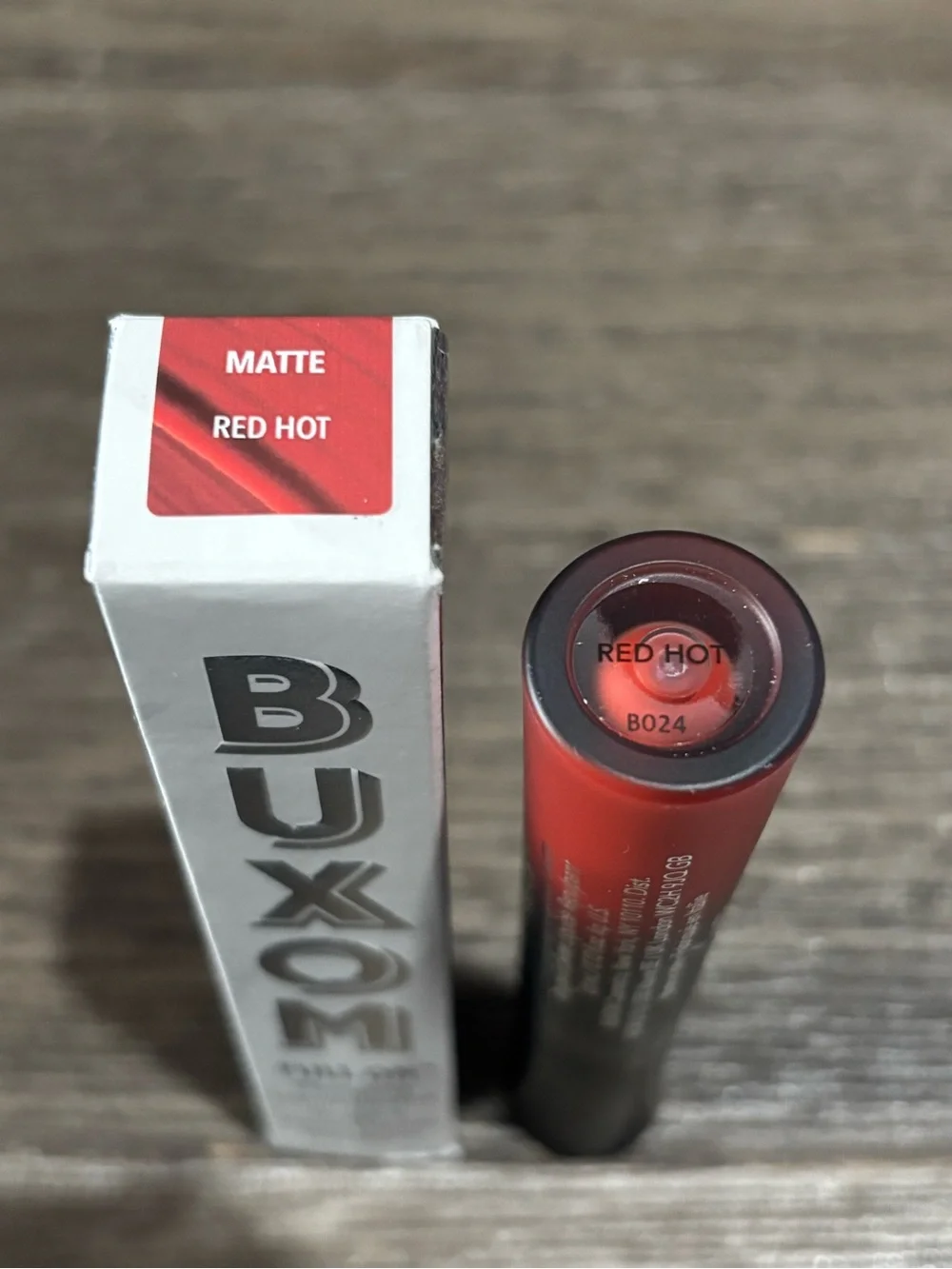 BUXOM • Red Hot - Full On Plumping Liquid Lipstick Matte NIB